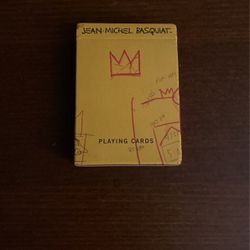 Brand new Jean-Michel Basquiat Playing Cards