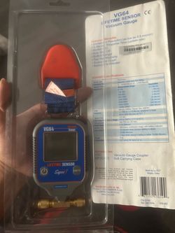 Digital Vacuum Gauge VG64 Supco