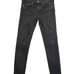 Rag & Bone New York Black Ankle Skinny Jeans Size 30