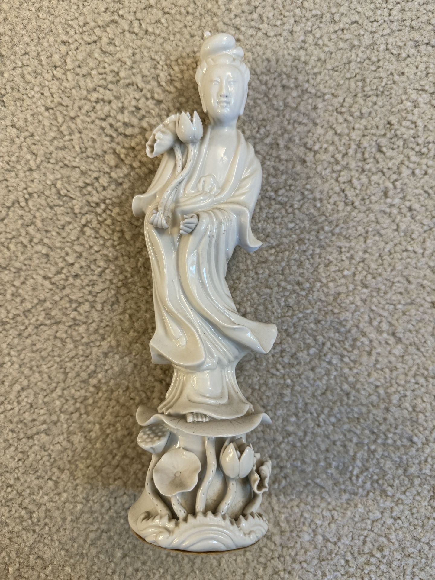 Chinese Porcelain Buddha Statue