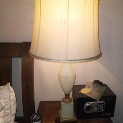 Green Antique Lamp