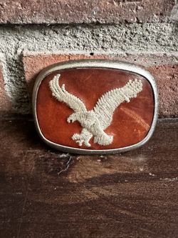 Vintage American eagle belt buckle