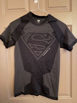 YoungLA Superman black compression shirt