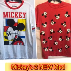 Mickeys brand New T’s Men’s Med unisex