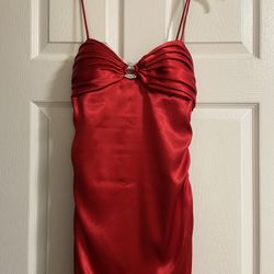 Prom  dress- red 