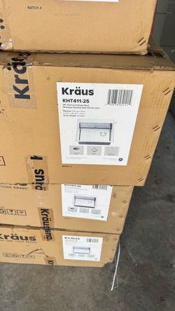 Kitchen Sink Brand New Kraus Stainless Steel