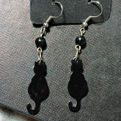 ✨Black Cat Earrings✨