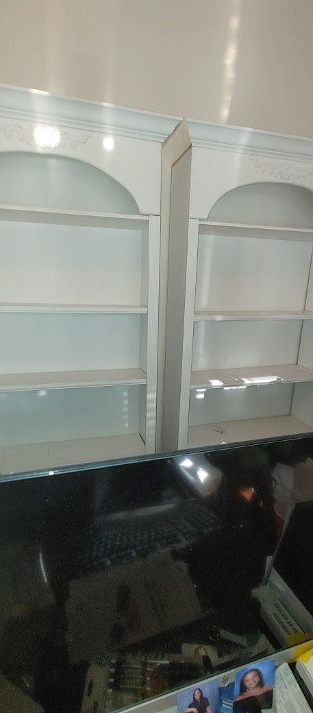 Solid Wood Book Shelves (2)
