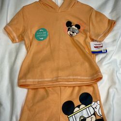 New Disney Mickey toddler boy set