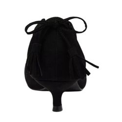 Journee Collection Black Kitten Heels