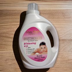 Gluta White beauty Care face out dark spots goat milk shower bath .2000m