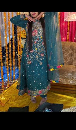 Blue frock