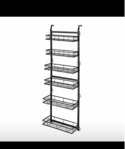 6-Tier Over-the-Door Organizer Rack