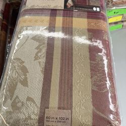 Thanksgiving tablecloth 60x120 And 60x 102