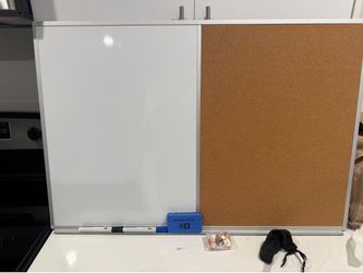 Whiteboard & Self Standing Mirror
