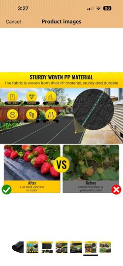 Commercial Weed Barrier