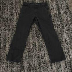 Grey Carhartt Carpenter Pants 33 X 30