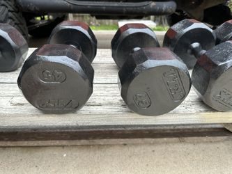 Dumbbells And Medicine Ball