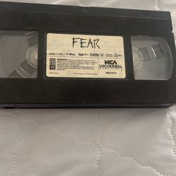 Fear VHS 