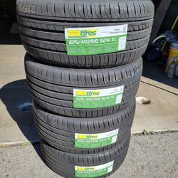225 40 18 NEW TIRES COROLLA CIVIC SENTRA KIA SCION BMW VERSA 
