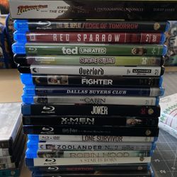 20 Blue Rays - 20 Dig Codes - 4 DVDs 