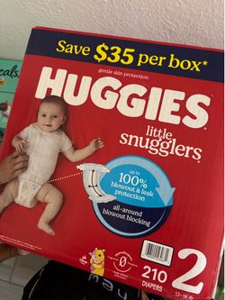 Huggies diapers size 2