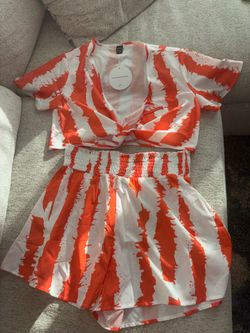 Two piece shirt/short set