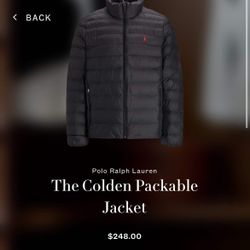 Ralph Lauren Colden Packable Jacket