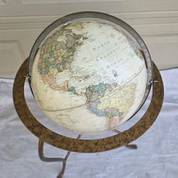 GEORGE F. CRAM 16" Centerpiece Globe