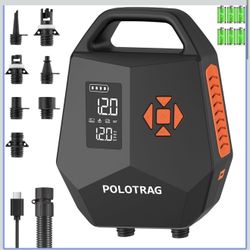 Electric Paddle Board Pump Rechargeable, 20PSI SUP Pump 12000mAh 