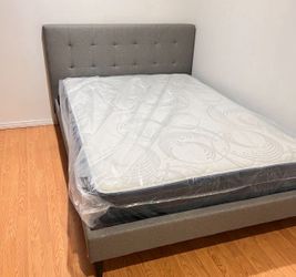 Cama Full Size Nueva En Su Caja Incluye Colchon 