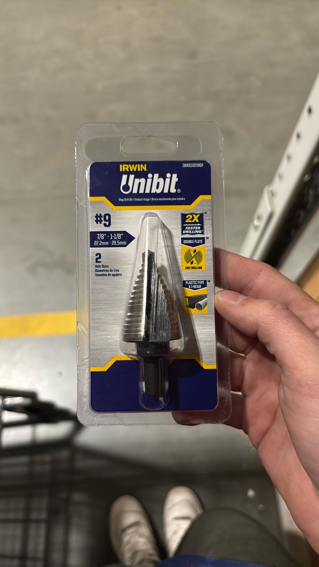 IRWIN UNIBIT Step bit 9-2X