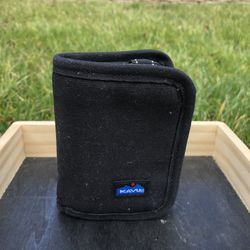 KAVU Wallet Black Canvas 