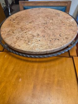 Marble top Lazy Susan