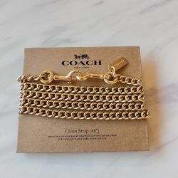 COACH Chain Strap For Handbags, 46” for Sale in Foster City, CA - OfferUp