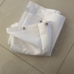 Fabric Shower Curtain, $10