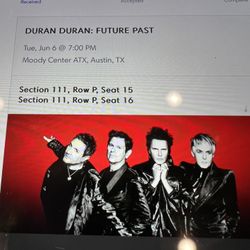 Duran Duran Tickets! 