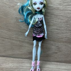 2013 Mattel Monster High Doll Lagoona Blue Frights Camera Action Missing One Fin