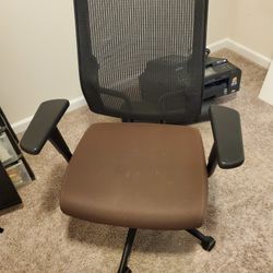 Black & Brown Office Chair