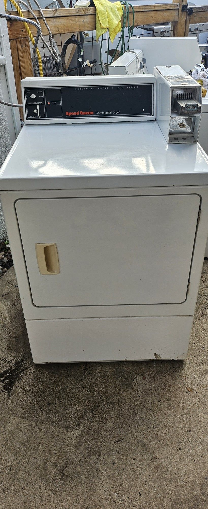 Gas Dryer Speed Queen Coin Operated
