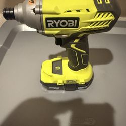Ryobi Impacto Driver Up To 1600 In lb. Torque And Belt Clip