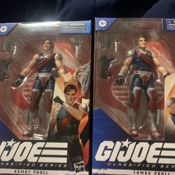 GIJOE Classified Series Tomax & Xamot Paoli Set