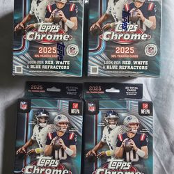NFL Topps Chrome lot
