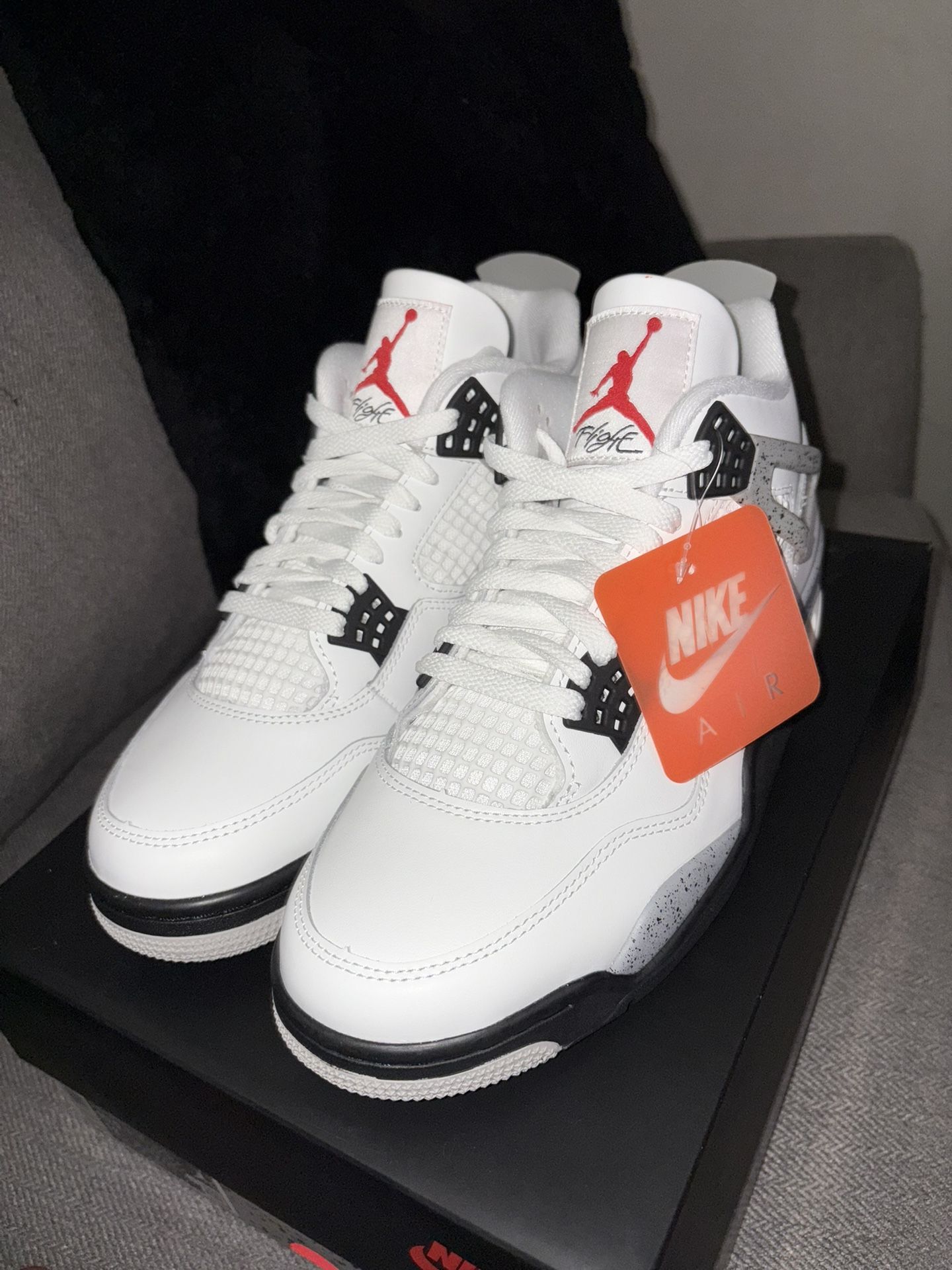 Jordan 4s White Cement