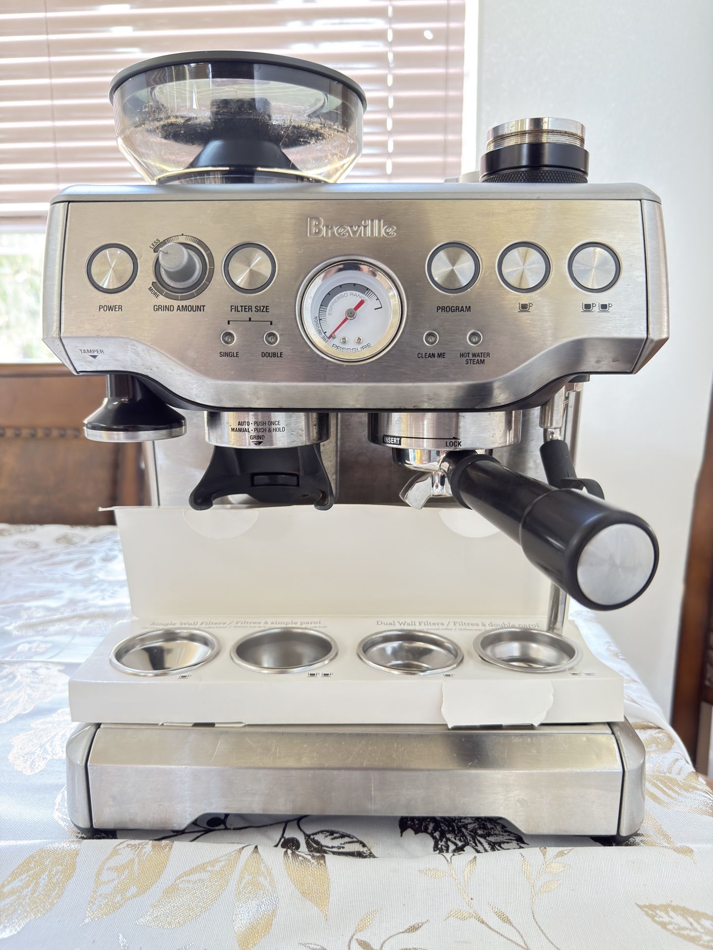 Breville BES870XL Espresso Machine (Used-See Description)