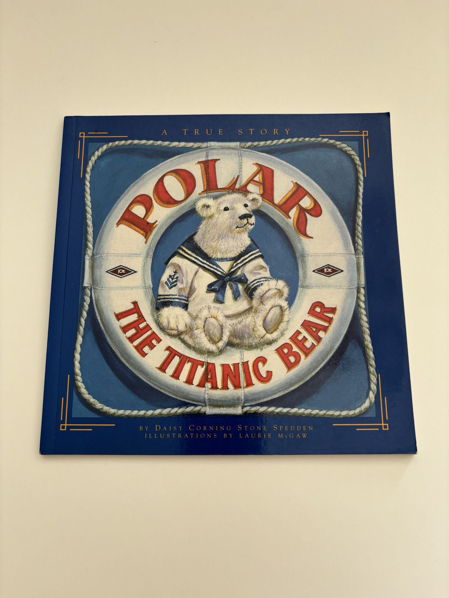 Polar The Titanic Bear Children’s Soft Cover Book