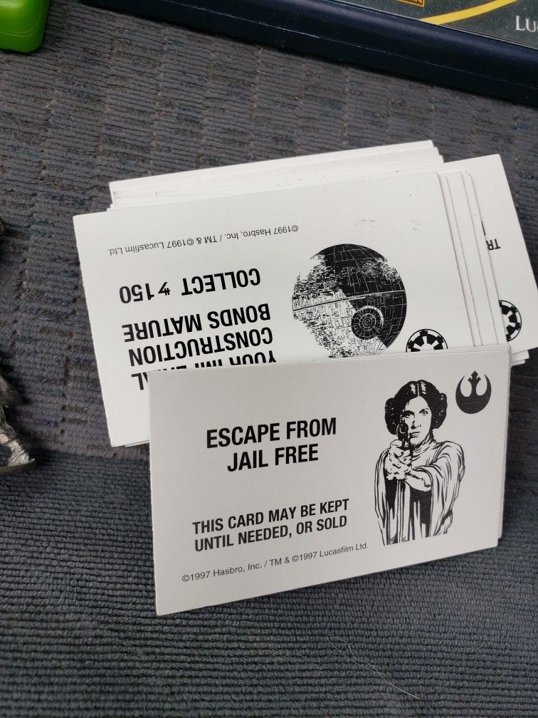 Star Wars Game. Used