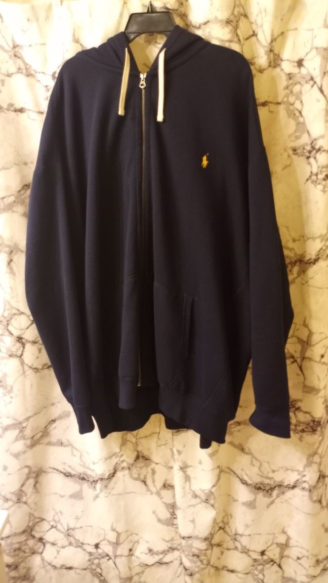 Mens Polo Hoodie 5x