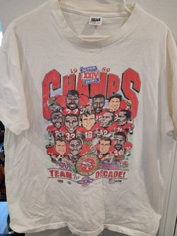 Vintage 1989 Super Bowl XXIV