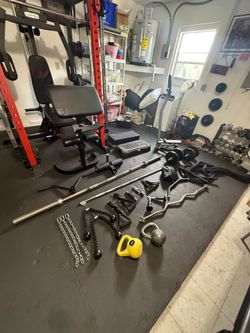 🔥 COMPLETE HOME GYM SETUP FOR SALE 🔥